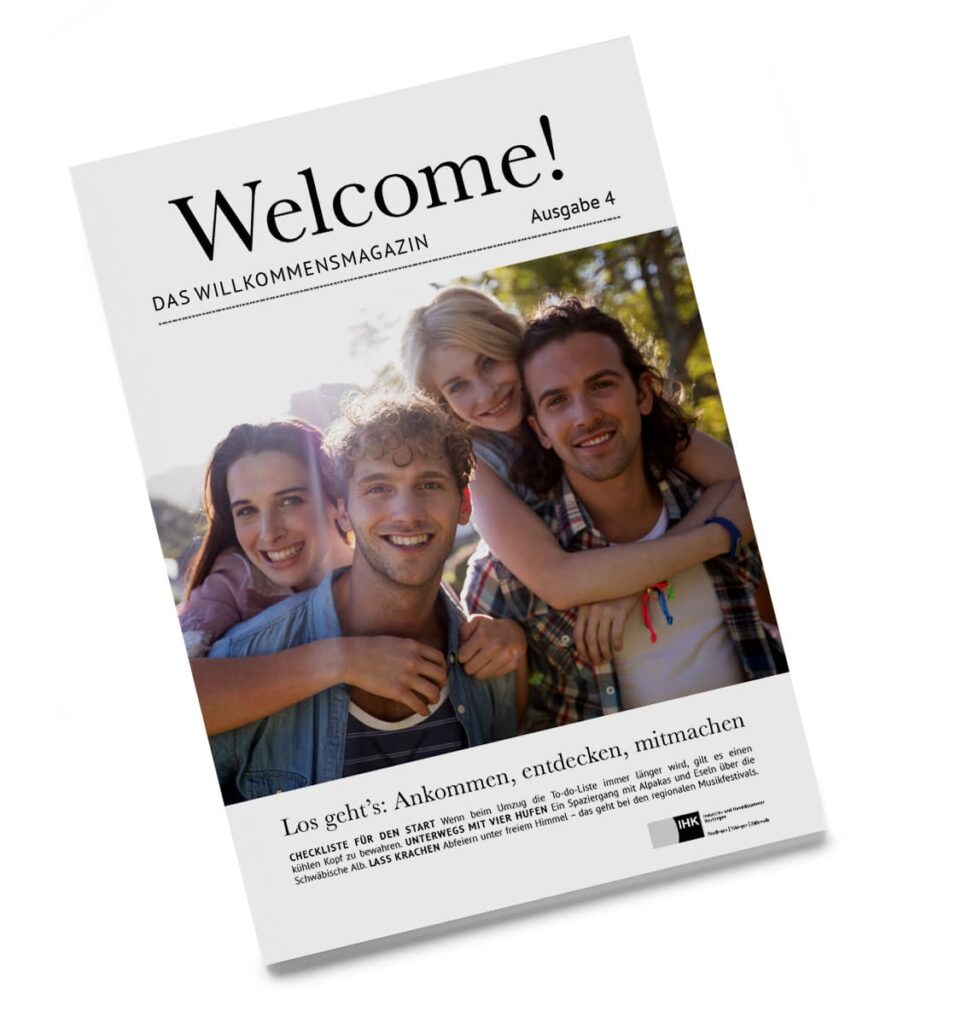 Welcome Magazin: IHK Reutlingen