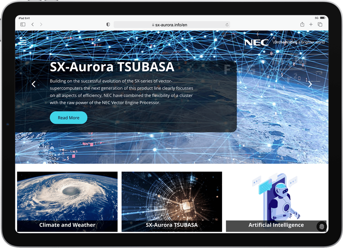 nec-sx-aurora-typo3-10