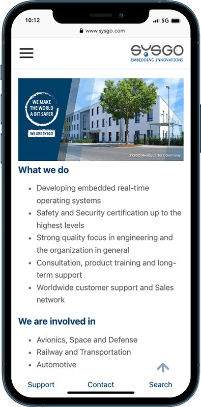 sysgo-website-typo3-11